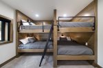Lower Level Bedroom 6 with 4 Full Size bunks
